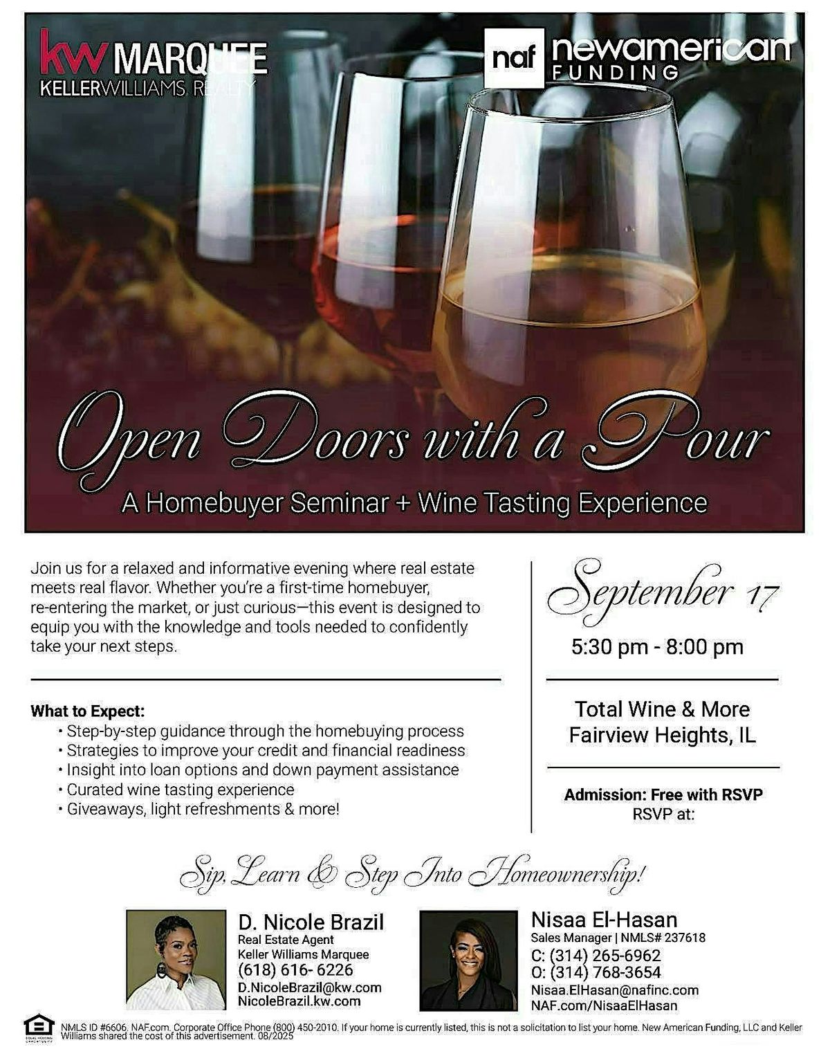 Open Doors with a Pour