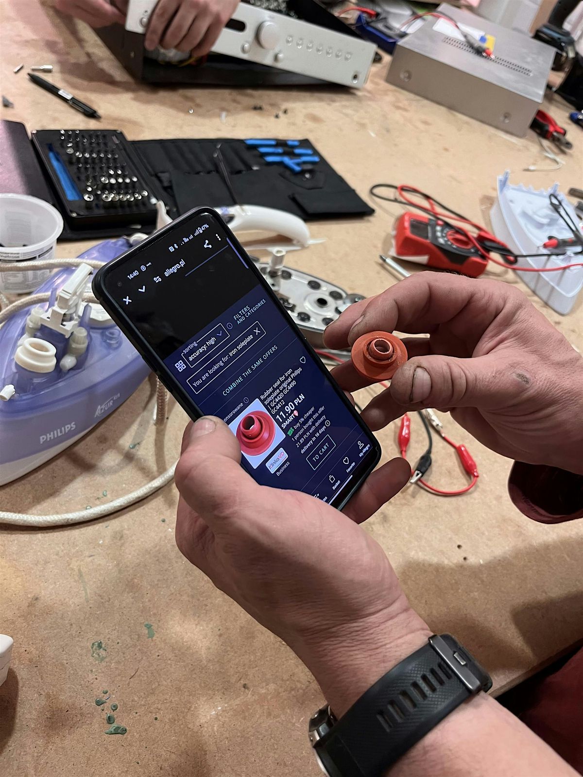 Don't Bin It, Fix It! Electronics Repair with AI