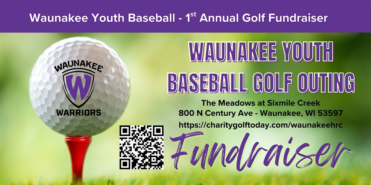 Waunakee Youth Baseball Golf Outing Fundraiser