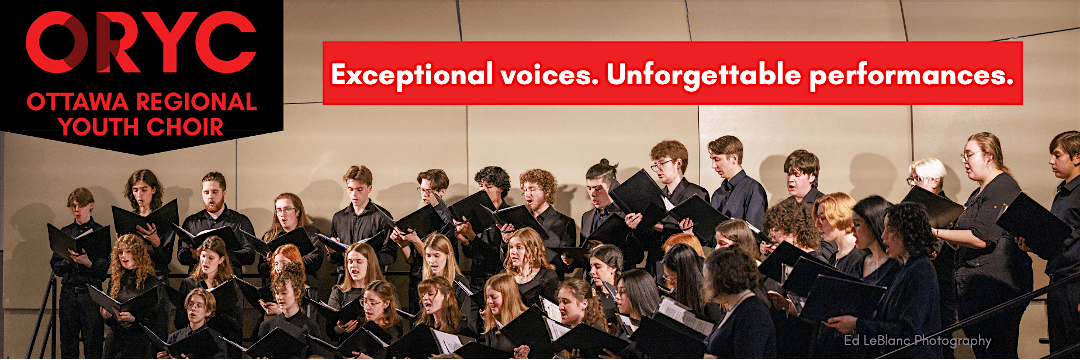 Ottawa Regional Youth Choir 2025-26 Season Tickets