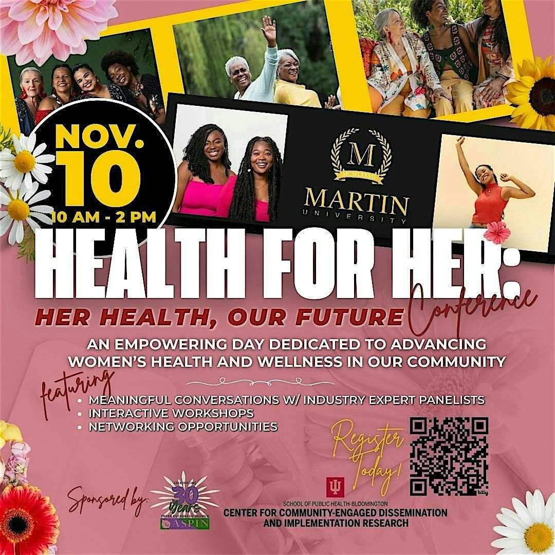 Health for Her: Her Health, Our Future Conference