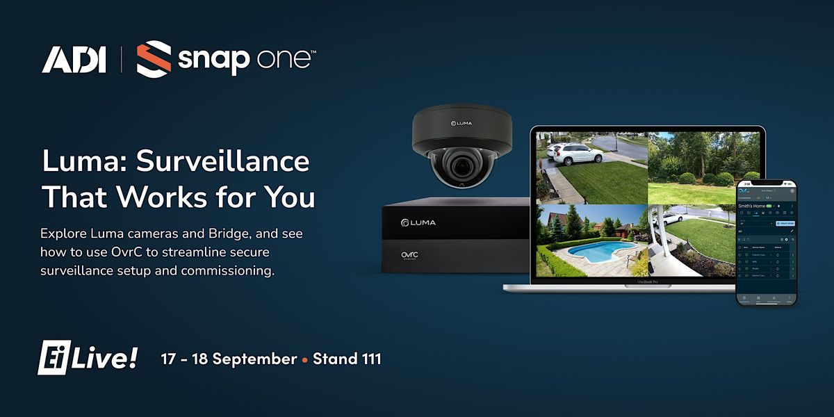 Luma - Surveillance that works for you - EI Live