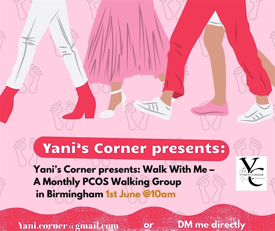 Walk With Me \u2013 PCOS Monthly Walking Group (Birmingham)