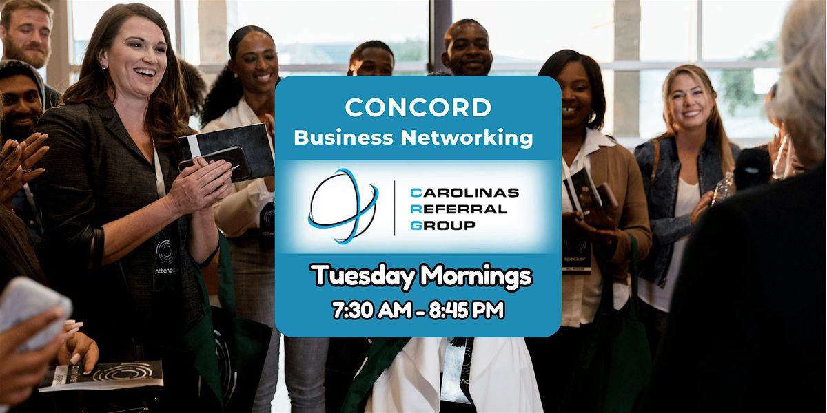Concord Business Networking | CRG Concord