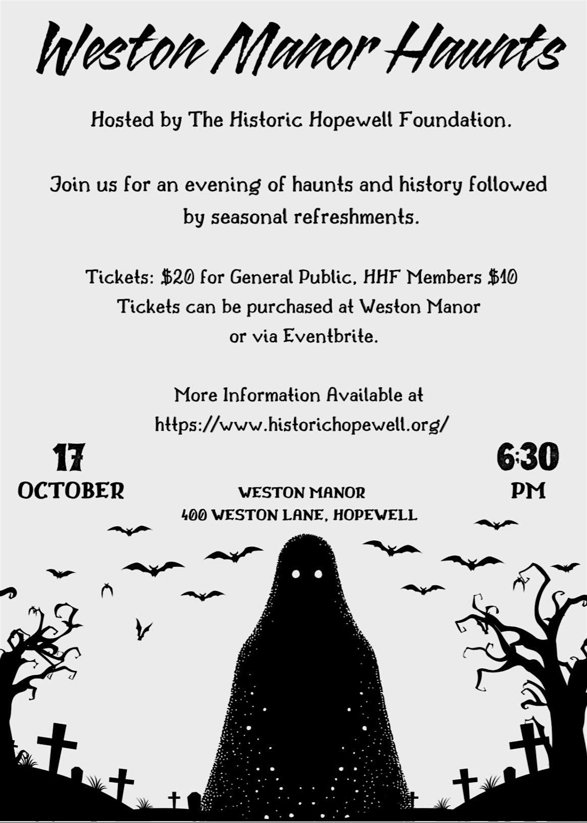 Weston Manor Haunts