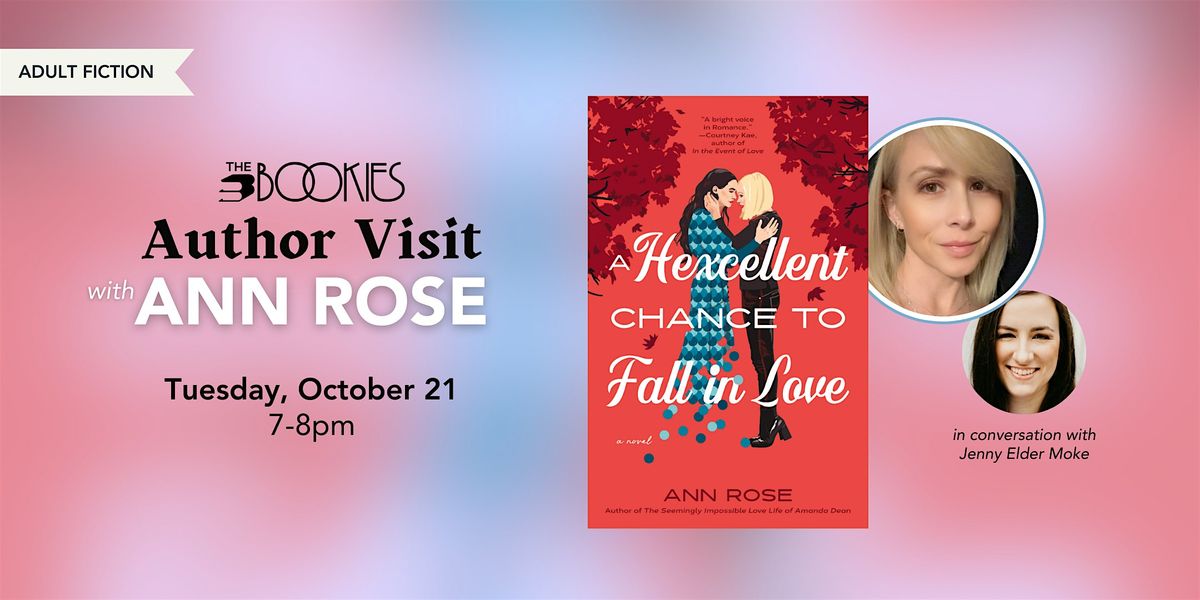 Author Ann Rose at The Bookies Bookstore