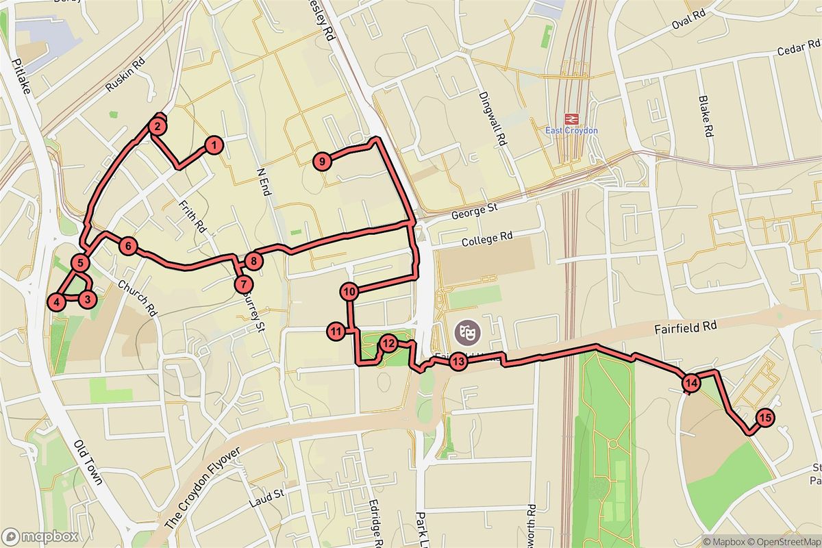 Croydon Audio Tour: Echoes of Tramlines, Palaces & Market Tales