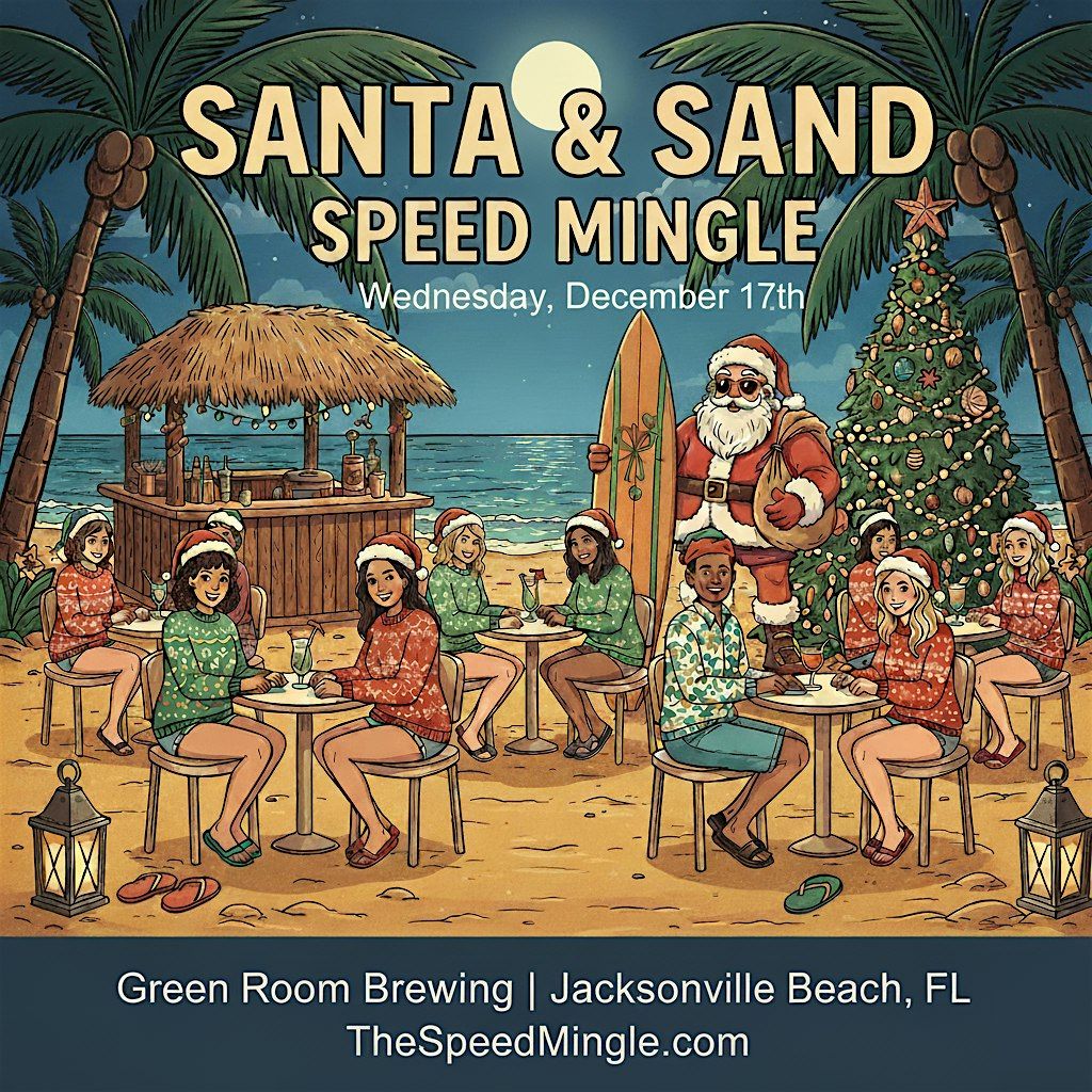 Jacksonville Beach, FL Santa & Sand Speed Mingle