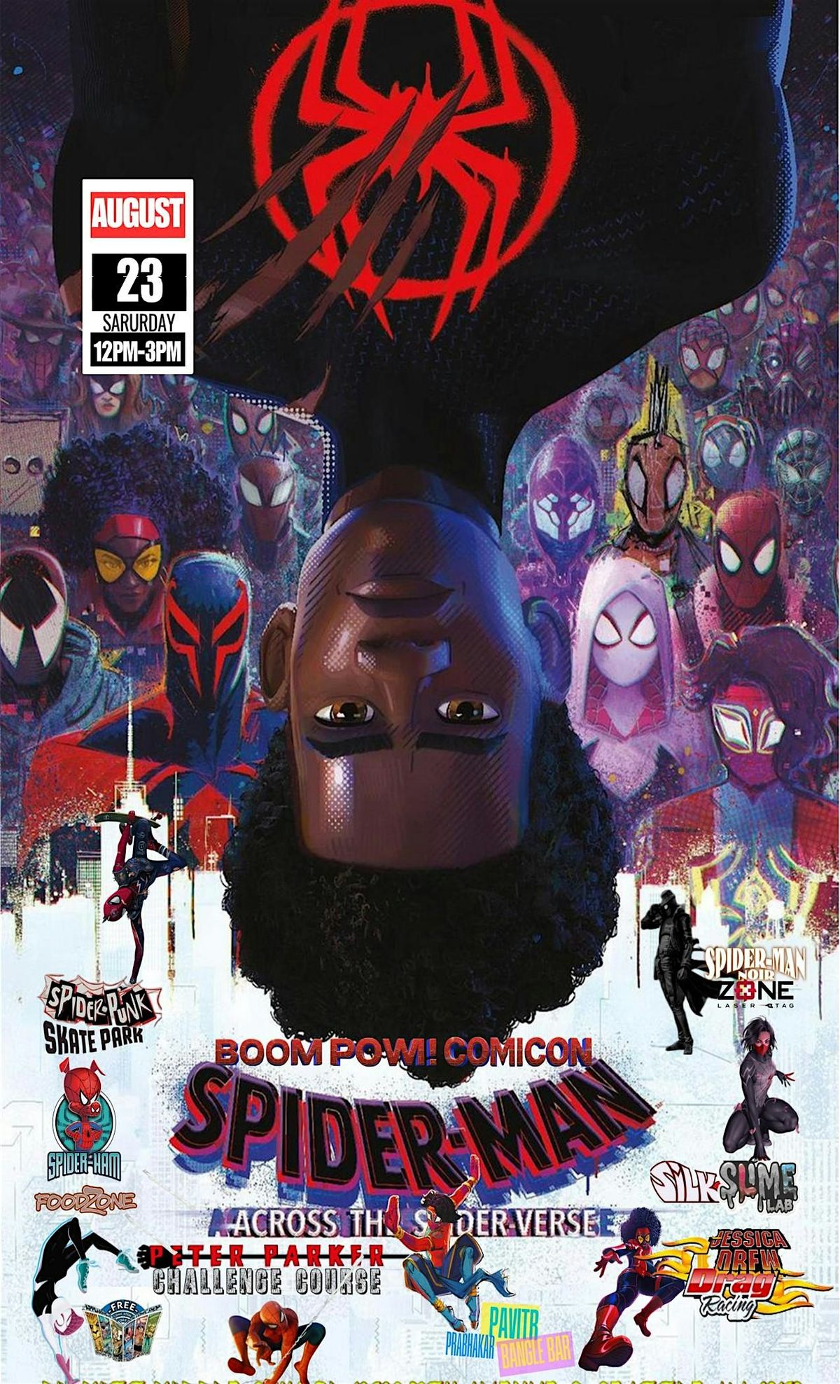 Boom Pow! Collective Comicon: Spiderman Across the Spiderverse