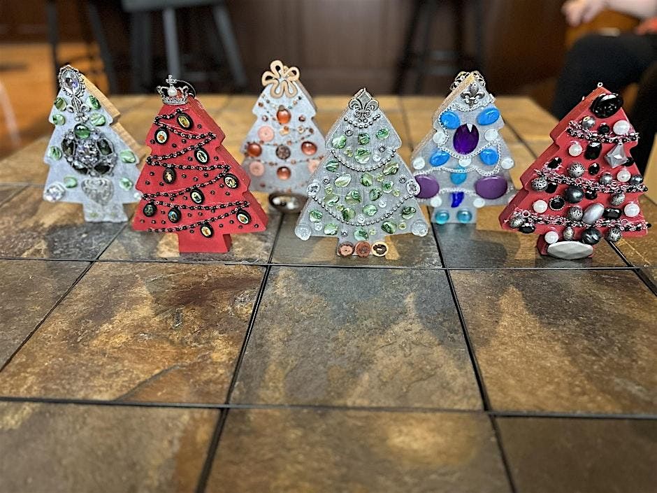 Make Bejeweled Christmas Trees!