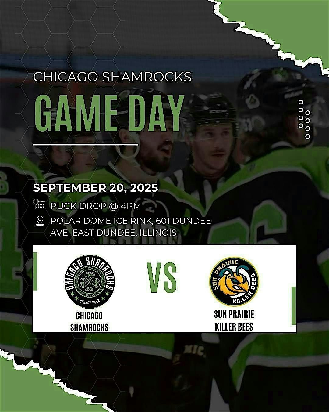 Chicago Shamrocks vs Sun Prairie Killer Bees