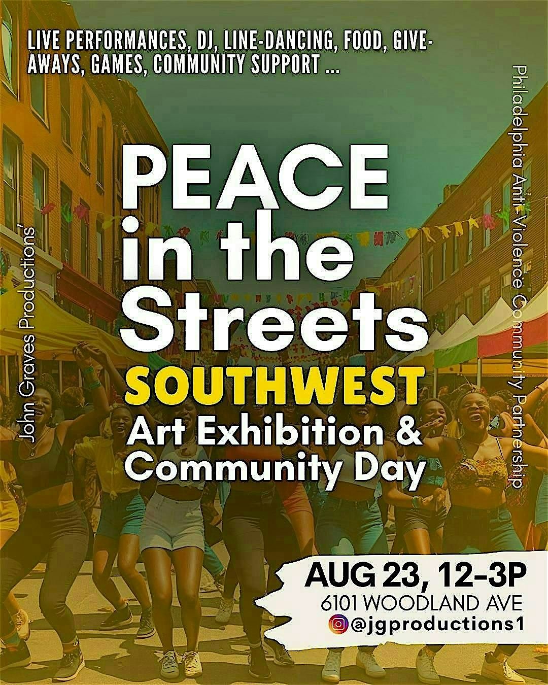 Peace in the Streets: Southwest Philly \u2013 Outdoor Concert & Community Day