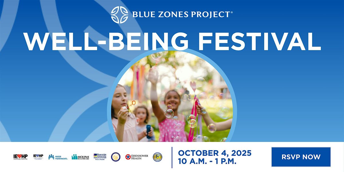 Blue Zones Project Palm Springs Well-Being Festival