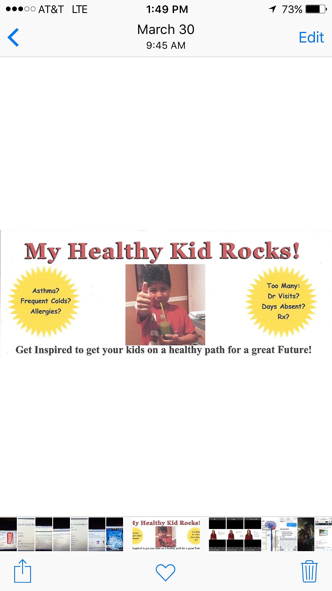 My Healthy Kid Rocks!
