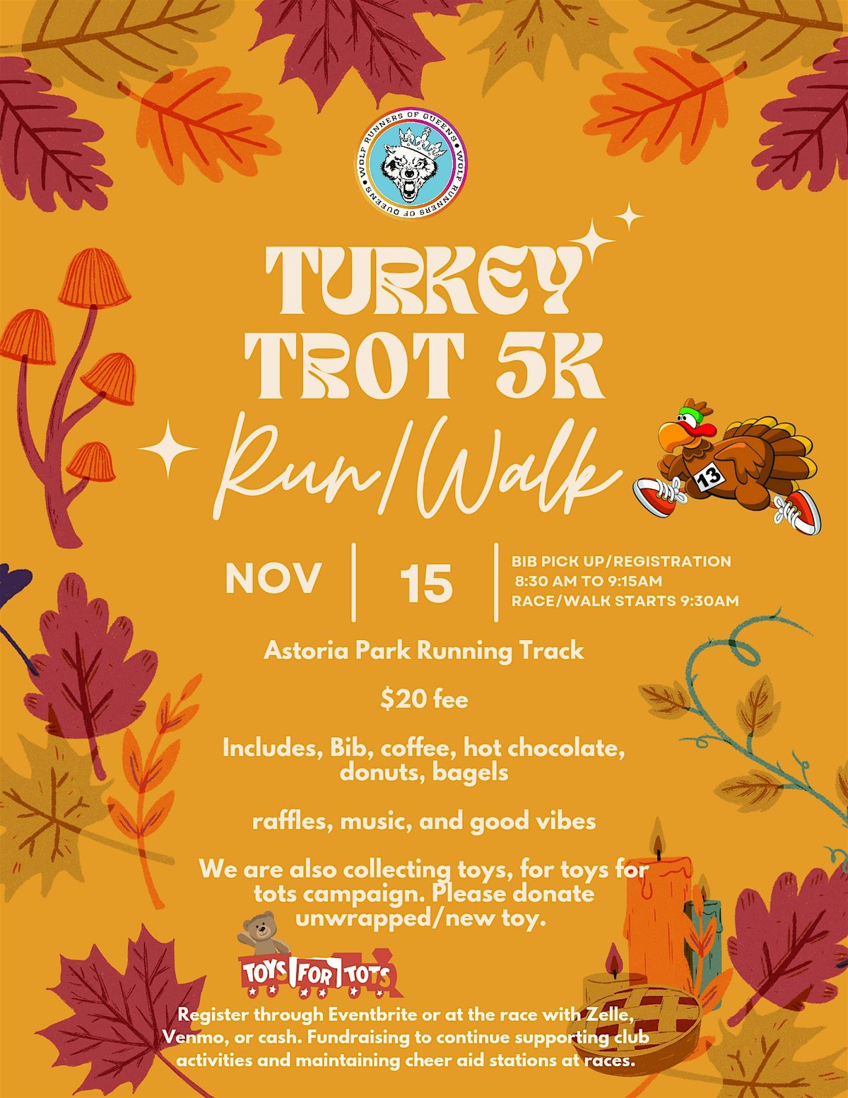 Turkey Trot 5k Run\/Walk