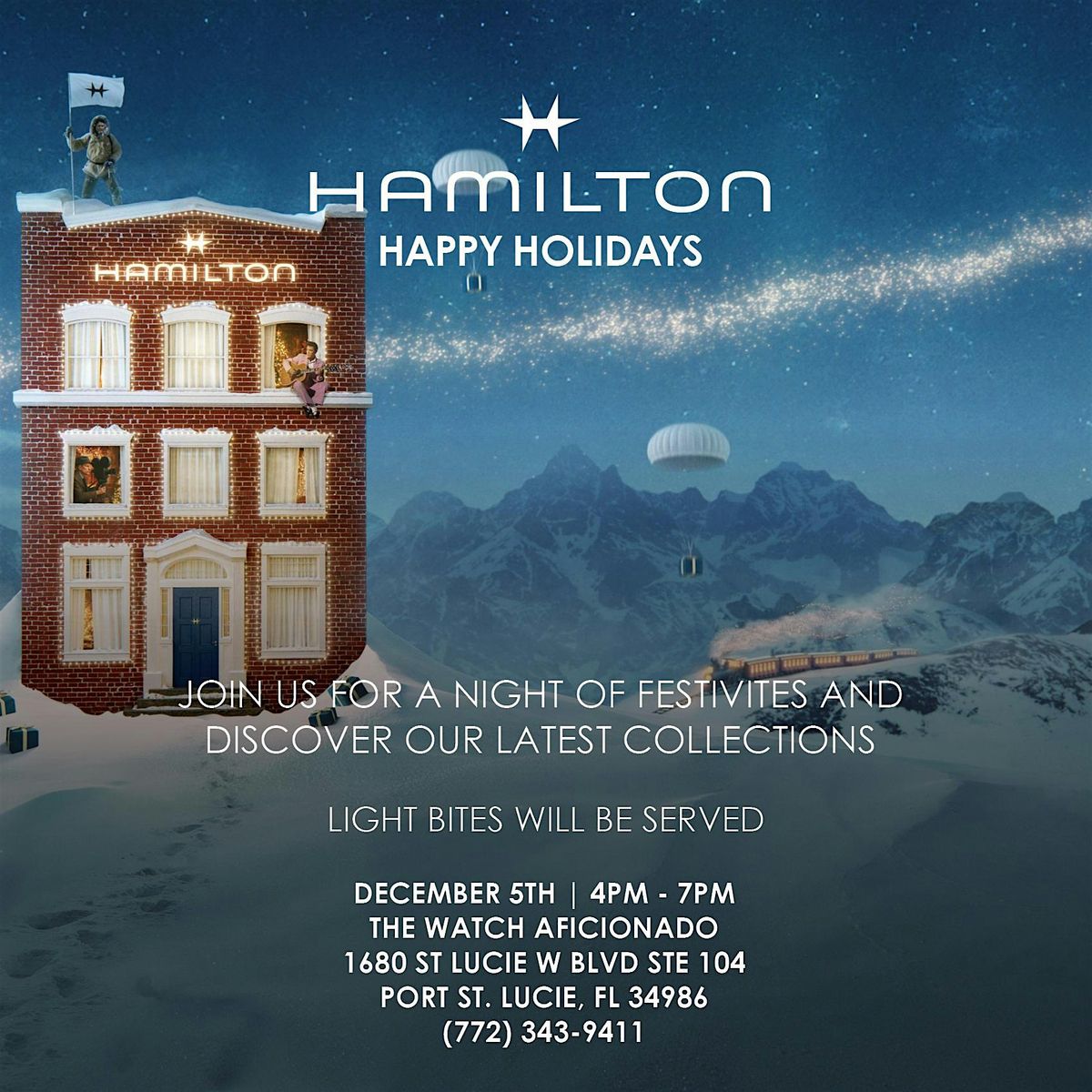 Hamilton Watch Holiday Event