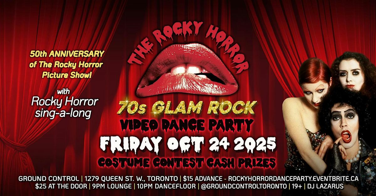 ROCKY HORROR Glam Rock Dance Party + Sing-A-Long + Costume Contest