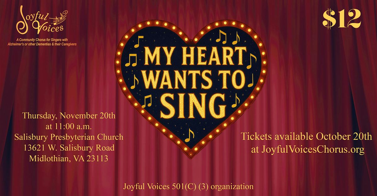 My Heart Wants to Sing Concert