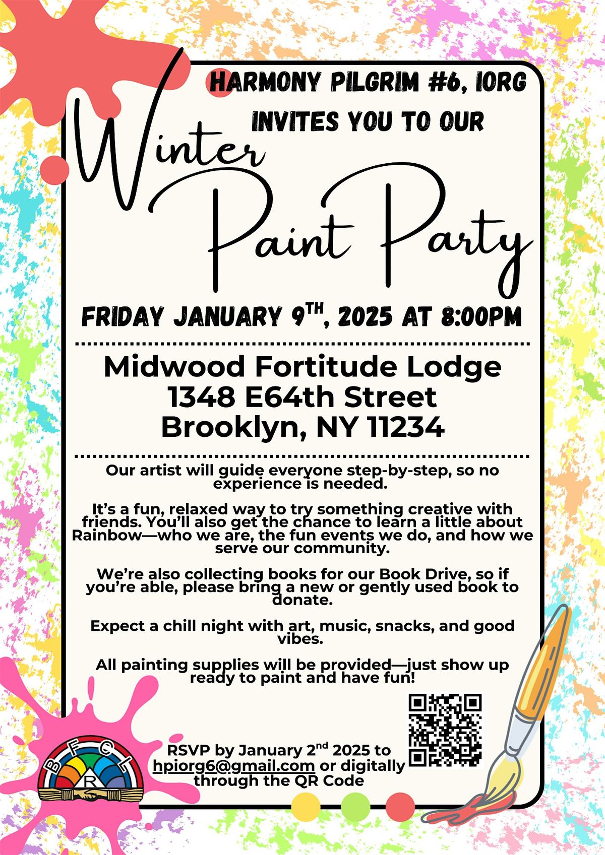 Girls Youth Group: Paint Night