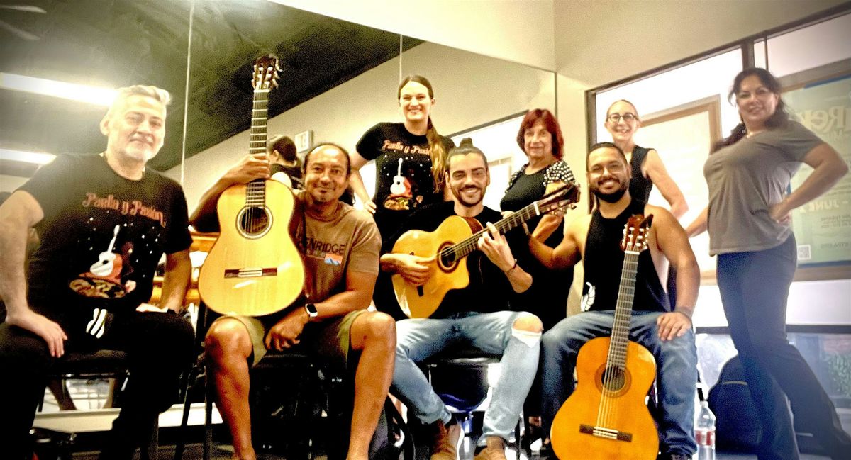 Music Class Christmas Carols: Spanish Guitar, Singing, Cajon, Palmas