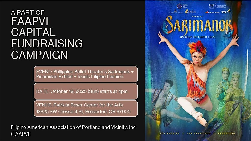 Sarimanok + Pinamulan Exhibit + Iconic Filipino Designers Exhibit