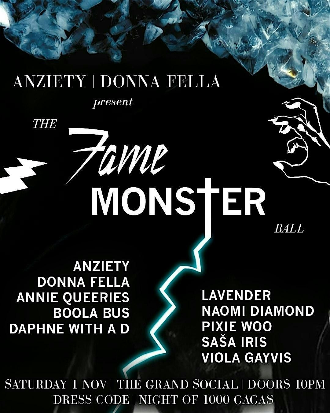 Donna Fella & Anziety present: THE FAME\/MONSTER BALL