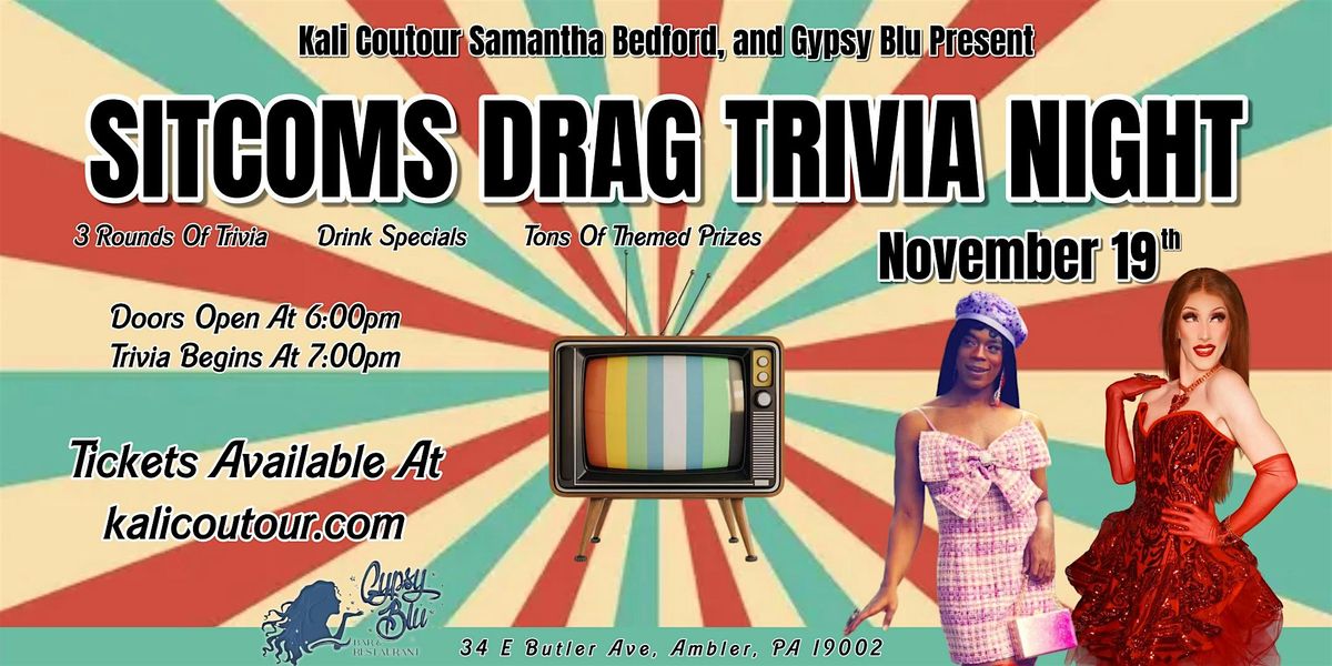 Sitcoms Drag Trivia Night