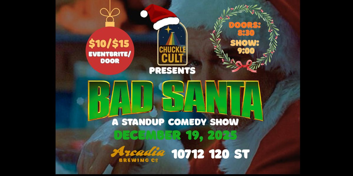 Chuckle Cult Bad Santa