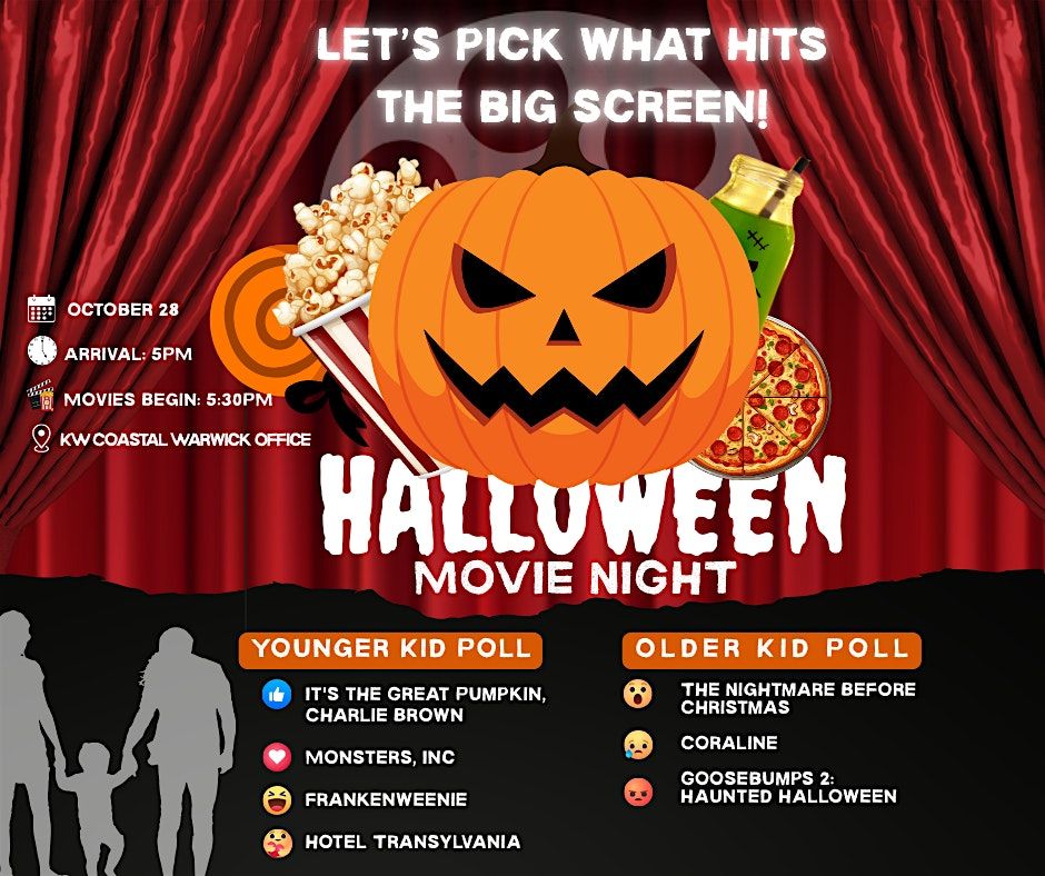 Halloween Movie Night @ KW Coastal