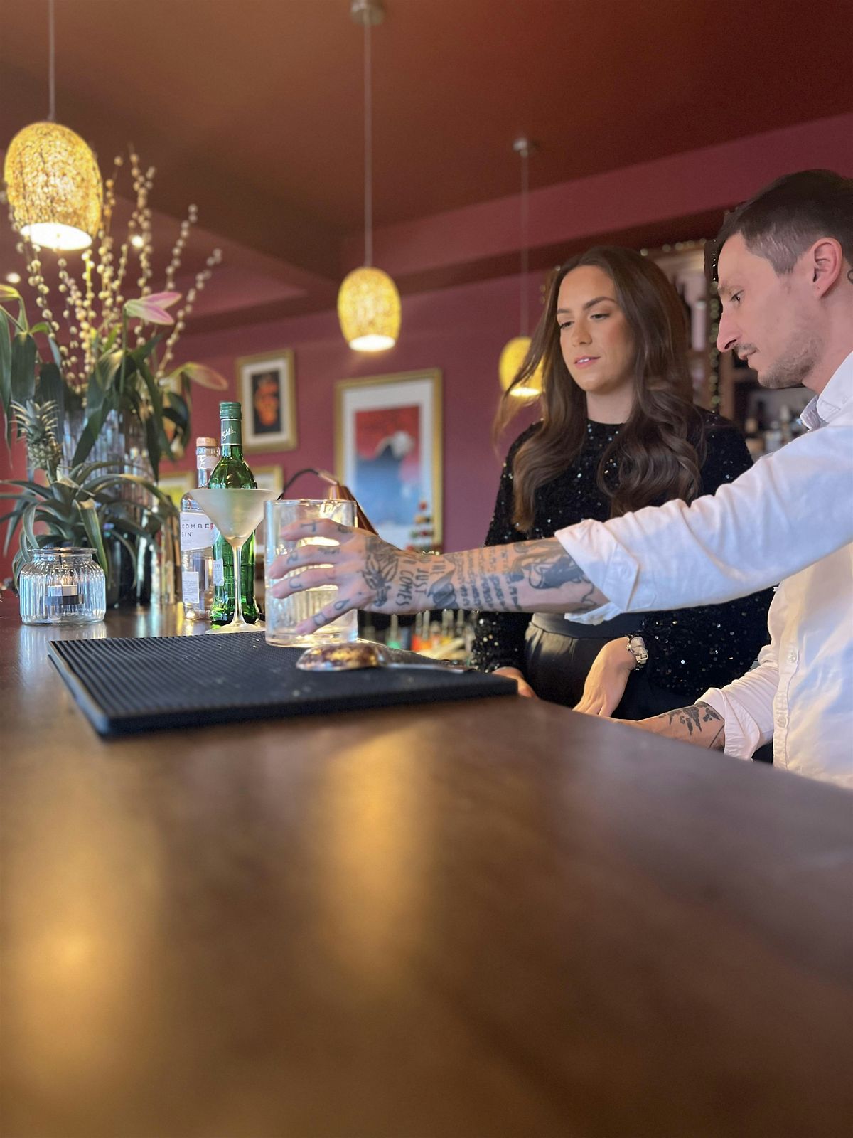 Cocktail Making & 2 Course Lunch at Isabel's - Saturday 30th August