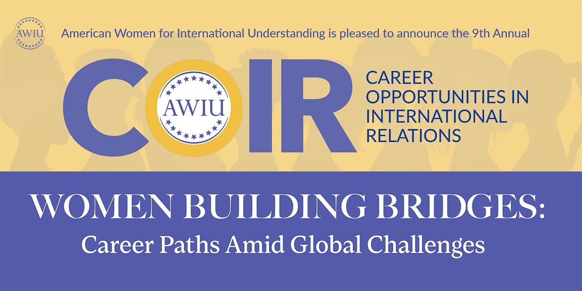 2025 Career Opportunities in International Relations Symposium