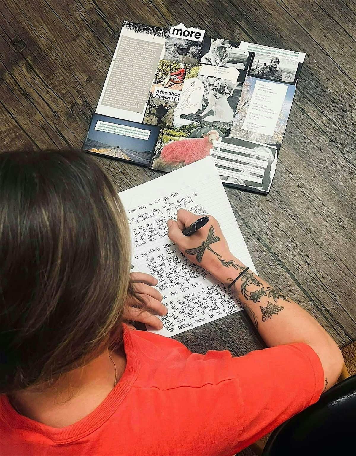 Collage + Writing Workshop