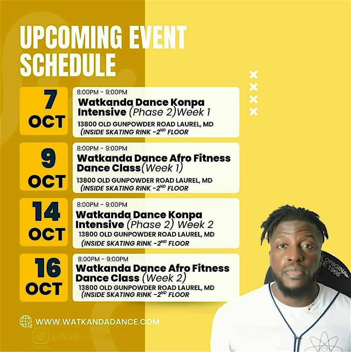 Konpa Intensive Dance Class Phase 2 Extended (5 weeks)