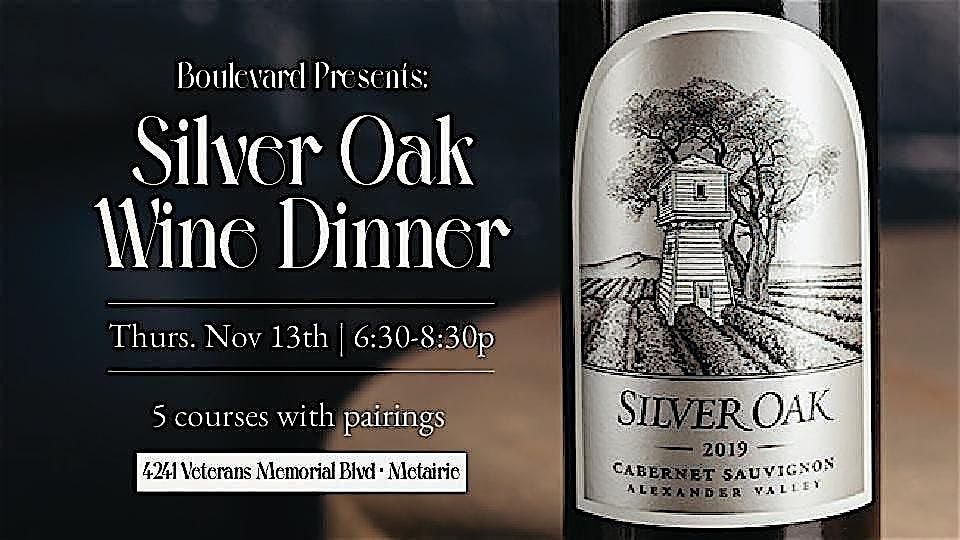 Toast to the Vines: An Evening with Silver Oak