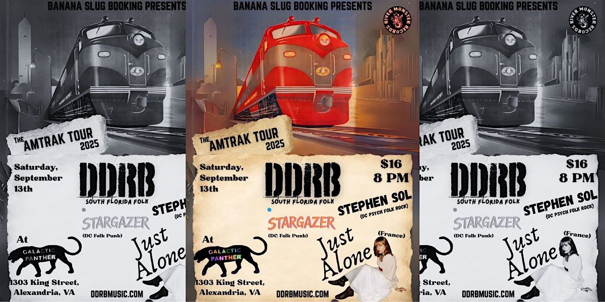 LIVE MUSIC: Just Alone (Normandy Folk) and DDRB (South FL Folk)