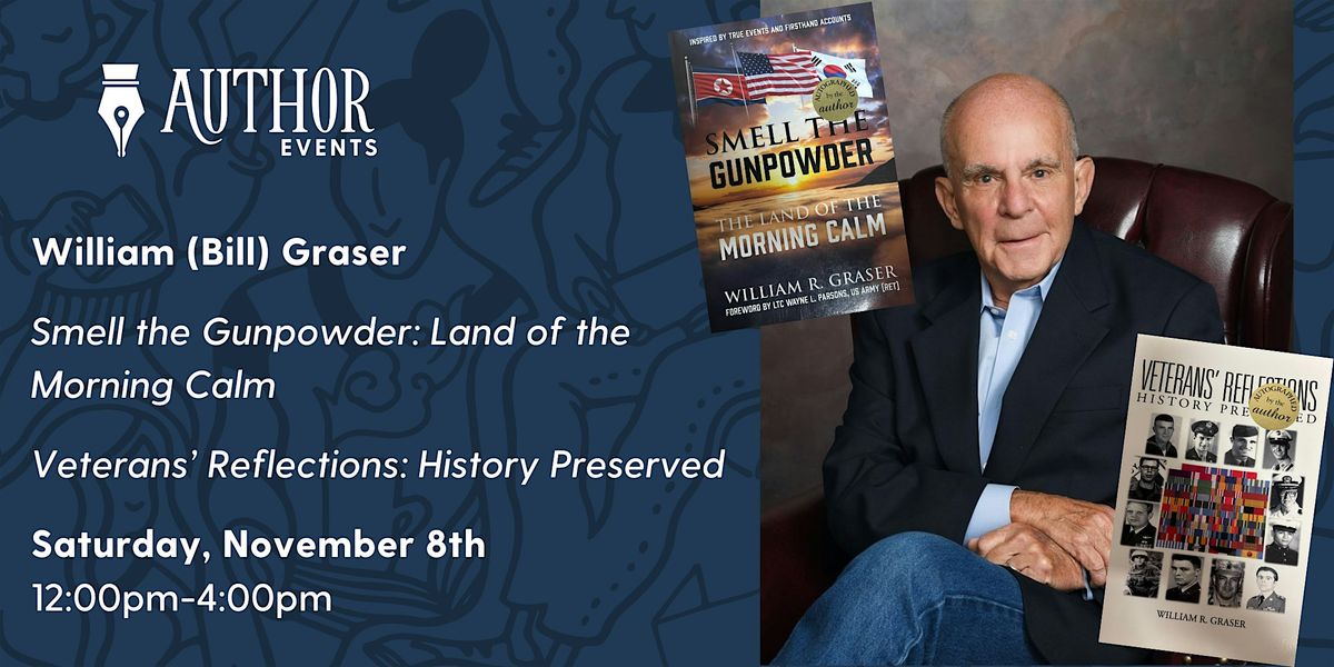 Author Signing with William (Bill) Graser