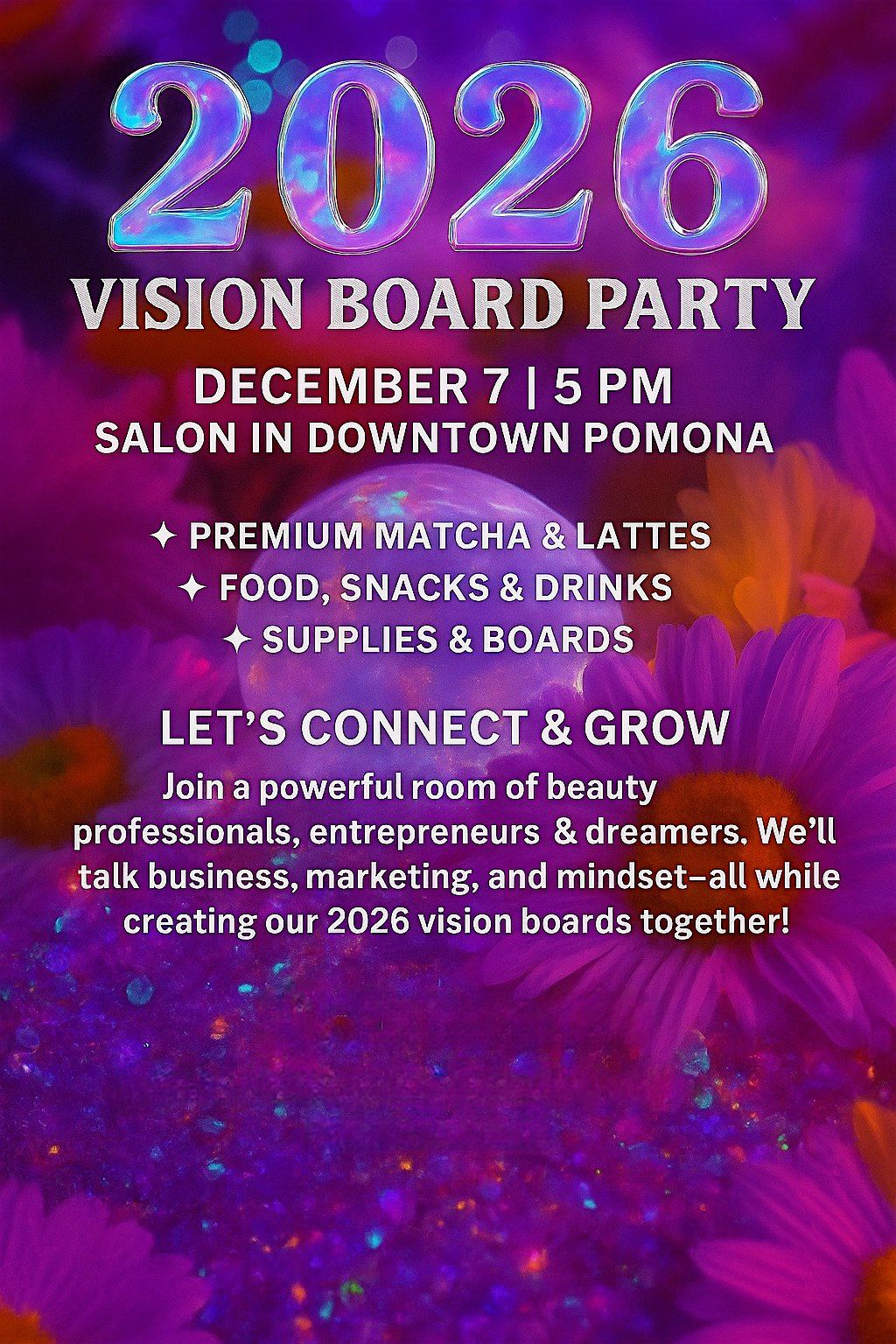 2026 VISION BOARD NETWORKING EVENT