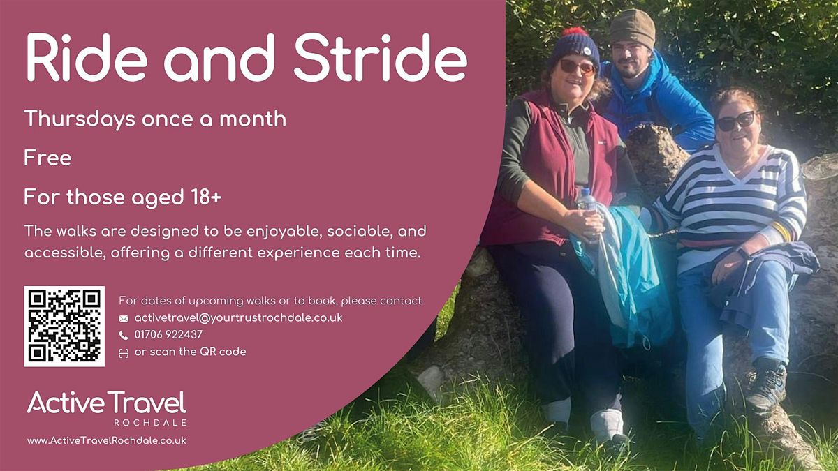 Ride and Stride - Stefan Byrom photo exhibition - Littleborough