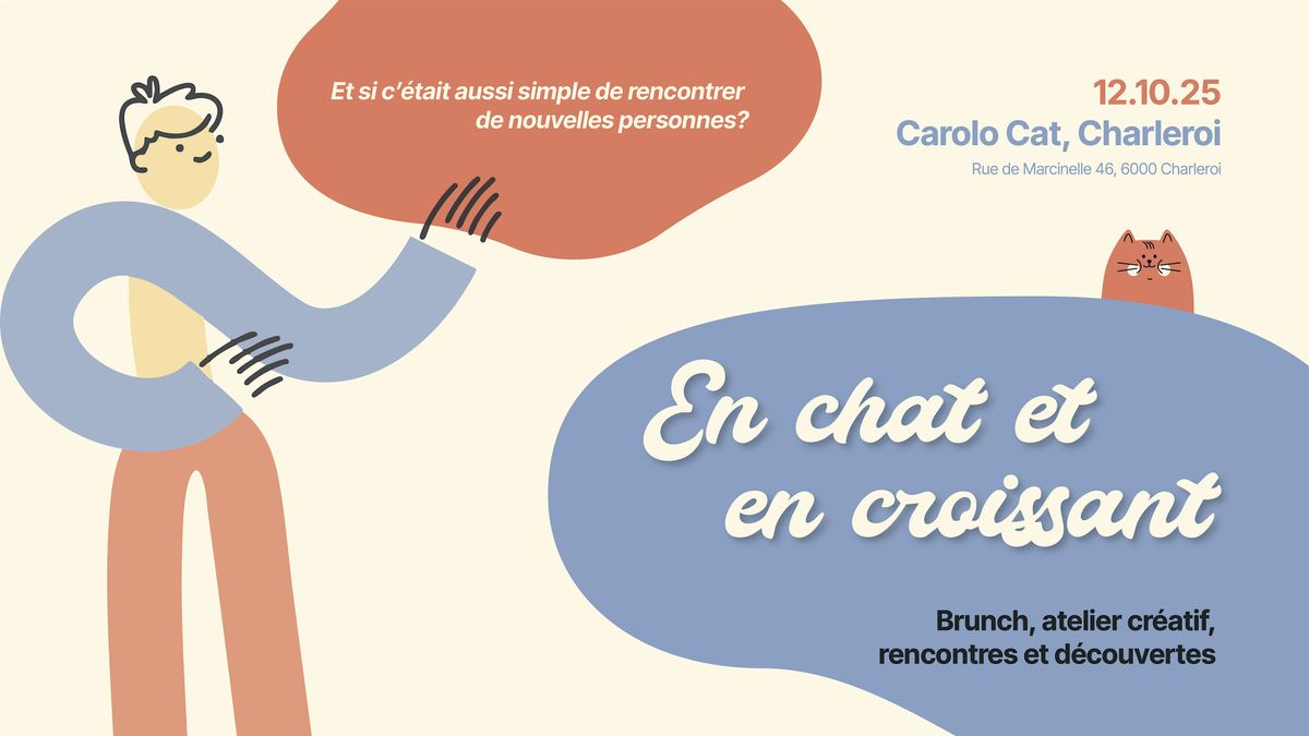 En chat et en croissant