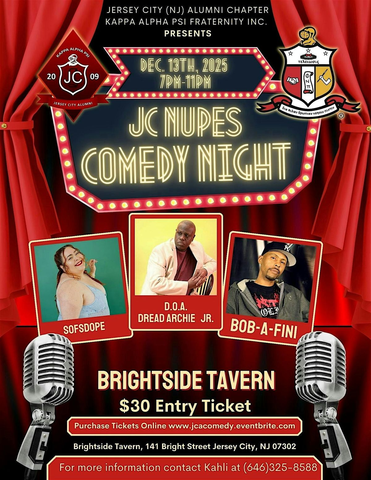 JC Nupes Comedy Night