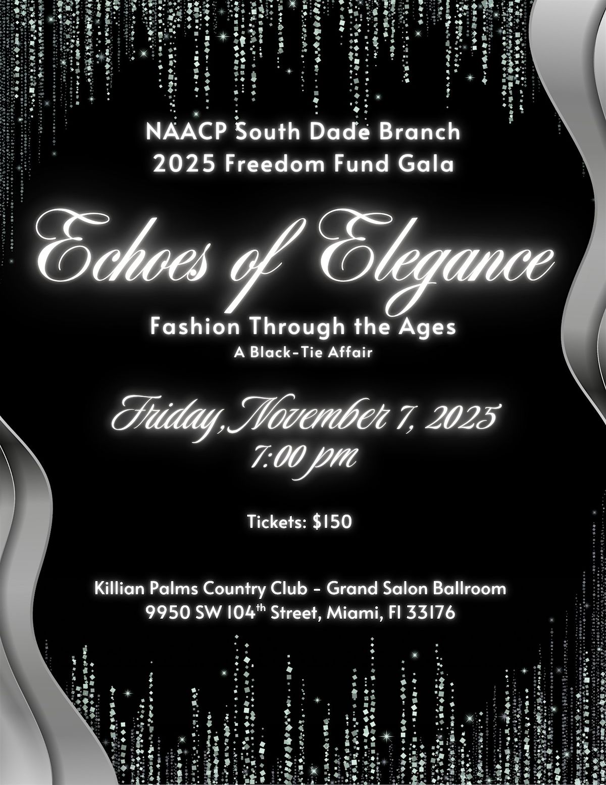 Echoes of Elegance: Fashion Through the Ages - A Black Tie Affair