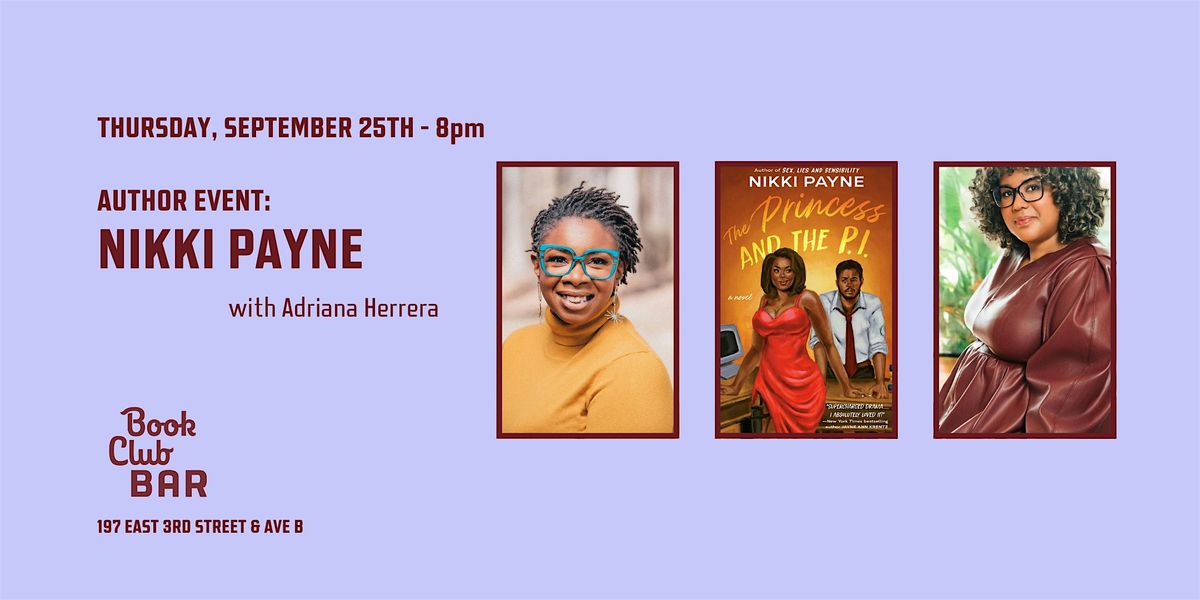 Author Event: Nikki Payne's "The Princess and the P.I."