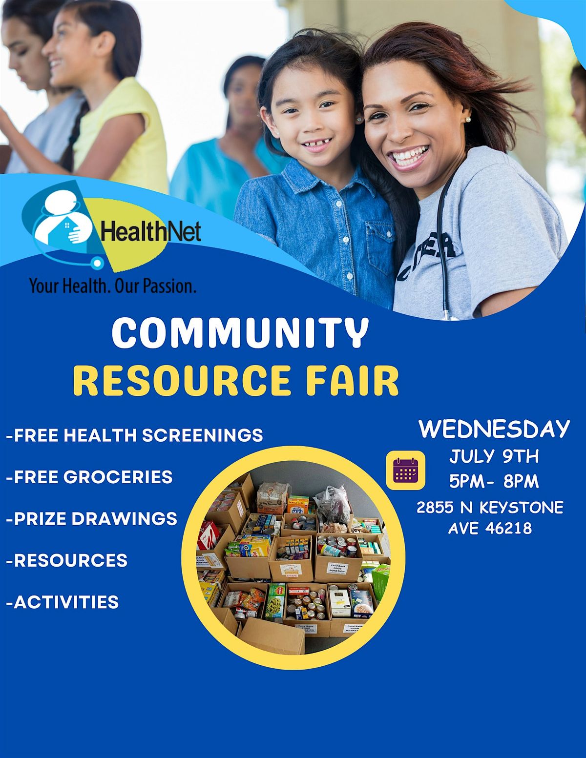 Community Resource Fair at HealthNet Martindale-Brightwood Health ...