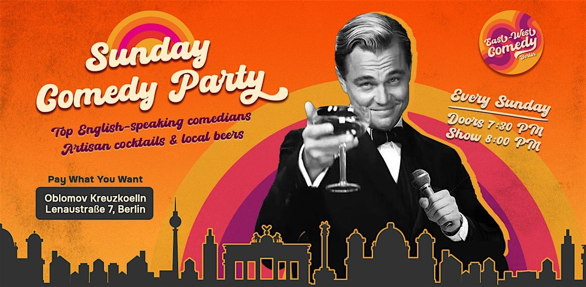English stand-up: Sunday Comedy Party 26.10.25