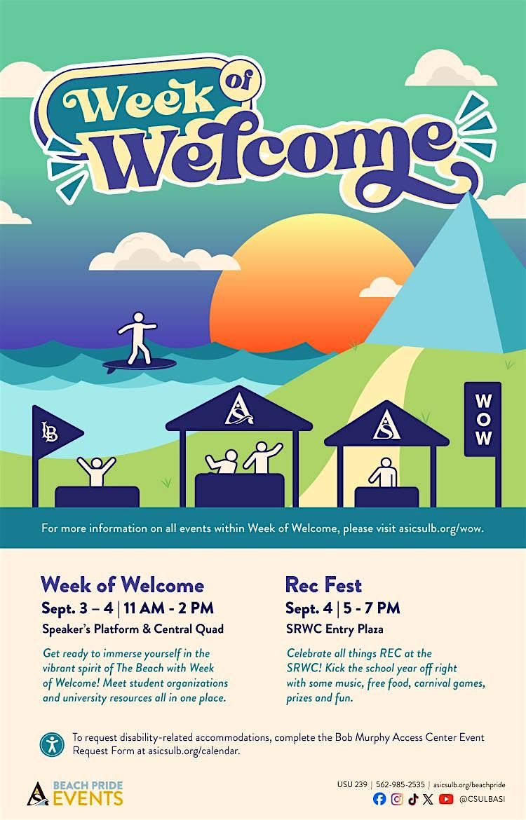Week of Welcome Fall 2025 Org Registration