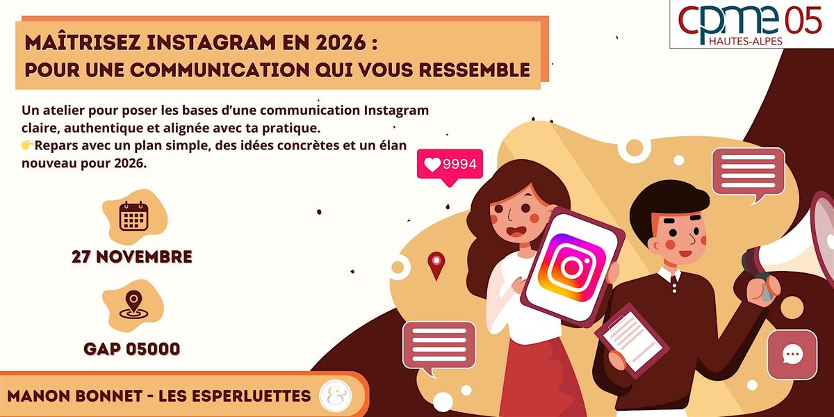 Ma\u00eetrisez Instagram en 2026 : Pour une communication qui vous ressemble