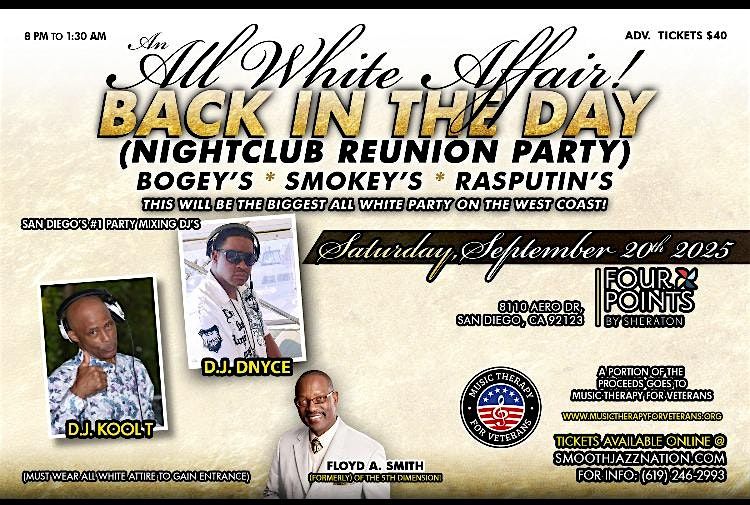 ALL WHITE AFFAIR SAN DIEGO