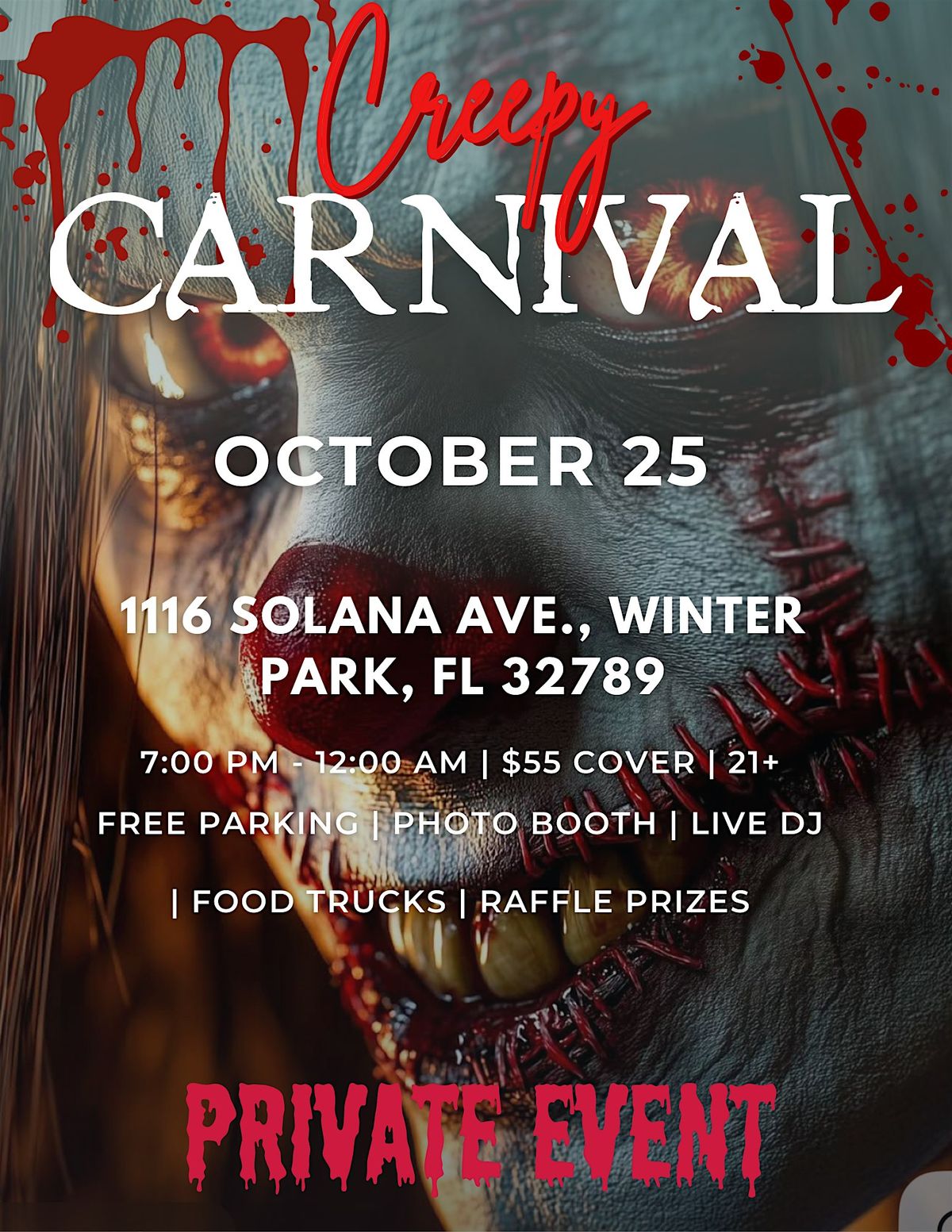 Creepy Carnival-- Halloween Party