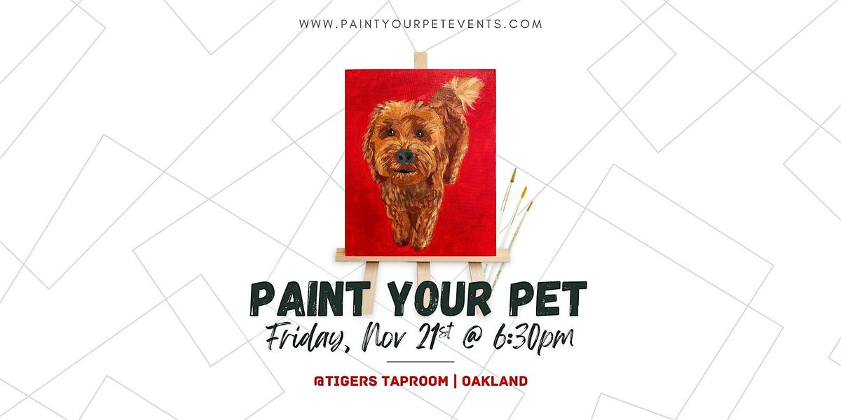 Paint Your Pet @ Tigers Taproom