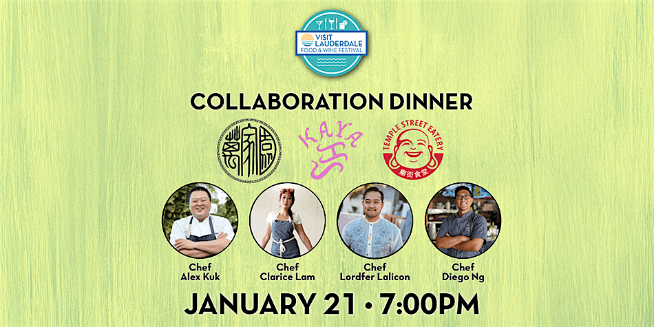 Collaboration Dinner at Wan's with Kaya and Temple Street Eatery